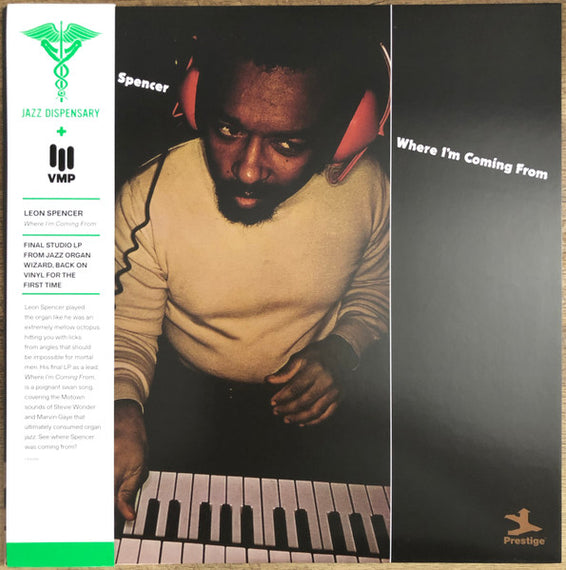 Leon Spencer, Jr. : Where I'm Coming From (LP, Album, Club, Ltd, Num, RE, Red)