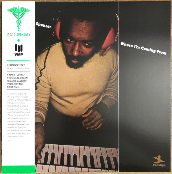 Leon Spencer, Jr. : Where I'm Coming From (LP, Album, Club, Ltd, Num, RE, Red)