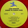 Leon Spencer, Jr. : Where I'm Coming From (LP, Album, Club, Ltd, Num, RE, Red)