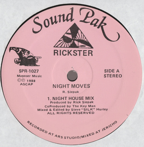 Rickster : Night Moves (12")