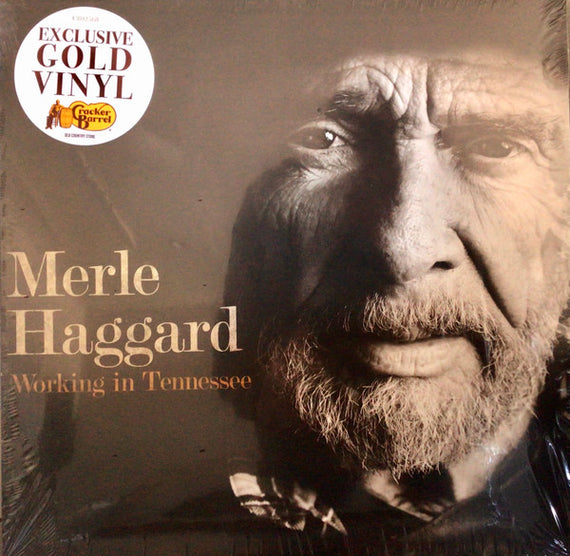 Merle Haggard : Working In Tennessee (LP, RE, RM, Gol)