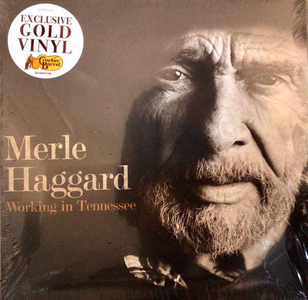 Merle Haggard : Working In Tennessee (LP, RE, RM, Gol)