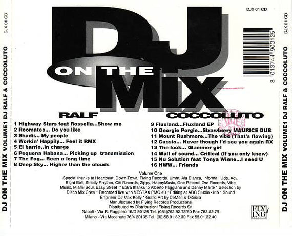 DJ Ralf* / Claudio Coccoluto : DJ On The Mix Volume 1 (CD, Mixed)