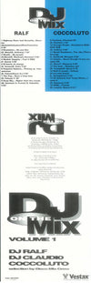 DJ Ralf* / Claudio Coccoluto : DJ On The Mix Volume 1 (CD, Mixed)