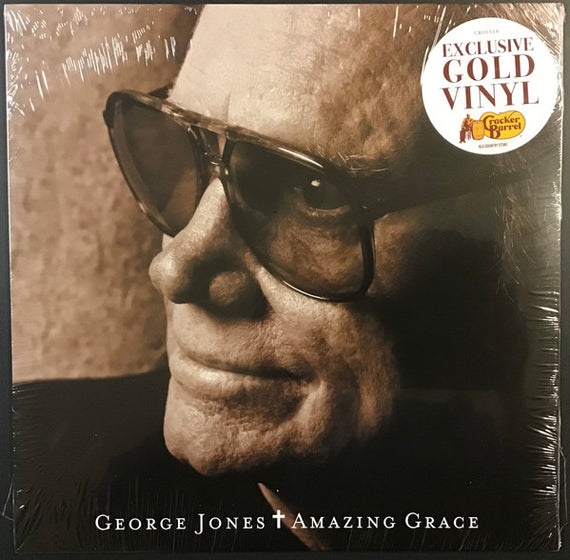George Jones (2) : Amazing Grace (LP, Comp, RE, Gol)