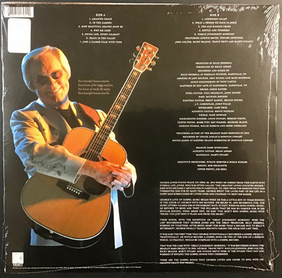 George Jones (2) : Amazing Grace (LP, Comp, RE, Gol)