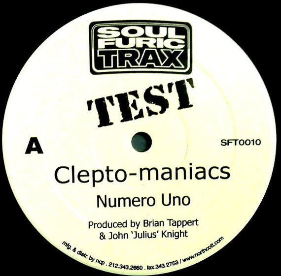 Cleptomaniacs : Numero Uno / X-Press (12", TP)