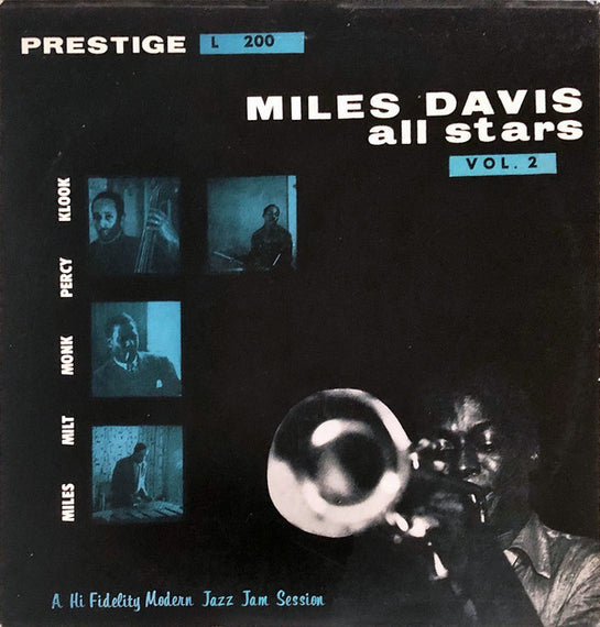 Miles Davis All Stars : Miles Davis All Stars (Vol. 2) (10", Mono, RE)