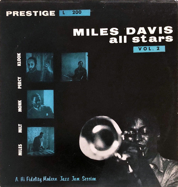 Miles Davis All Stars : Miles Davis All Stars (Vol. 2) (10", Mono, RE)