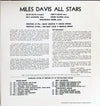 Miles Davis All Stars : Miles Davis All Stars (Vol. 2) (10", Mono, RE)
