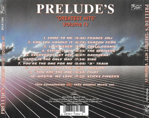 Various : Prelude's Greatest Hits - Volume IV (CD, Comp, RE)