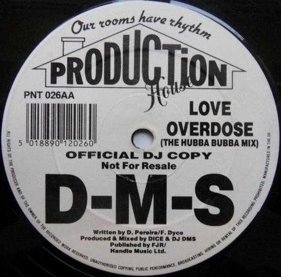 DMS : Love Overdose (12")