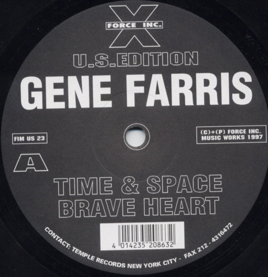 Gene Farris : Time & Space (12")