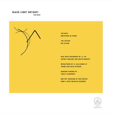 Black Light Odyssey : The Beat (12", EP, Ltd)