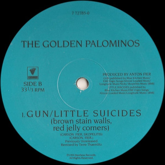 The Golden Palominos : Heaven / Gun / Little Suicides (12