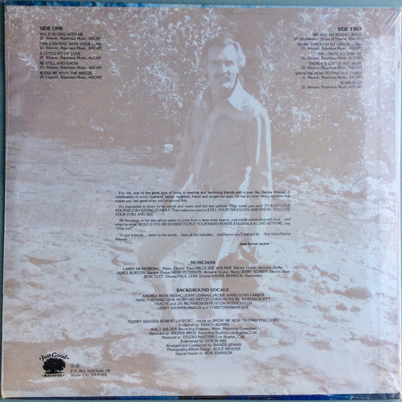Dennis Weaver : Walk Along With Me (LP)