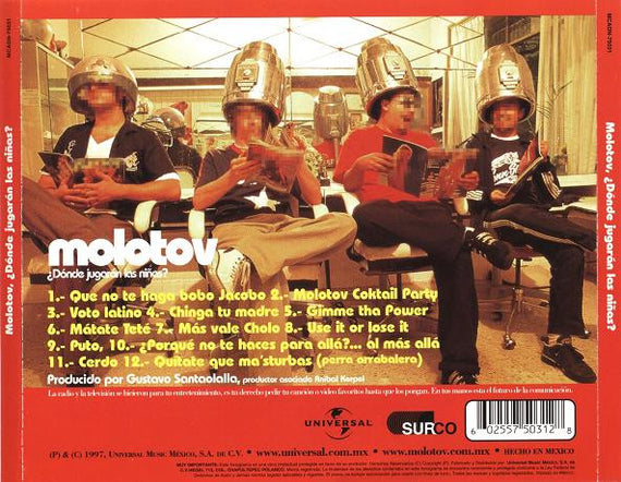 Molotov : ¿Dónde Jugarán Las Niñas? (CD, Album)