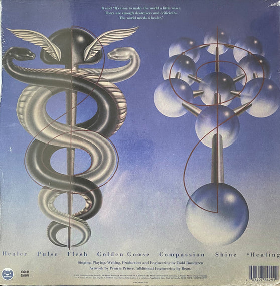Todd Rundgren : Healing (LP, Album, RSD, Ltd, RE, Cle + 7