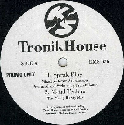 TronikHouse : Spark Plug (12", Promo)