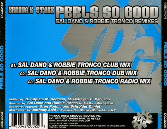 Brenda K. Starr : Feels So Good (CD, Single)