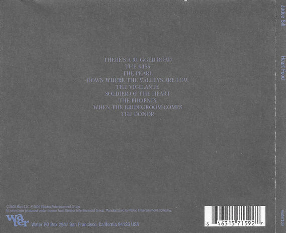 Judee Sill : Heart Food (CD, Album, RE, RM)