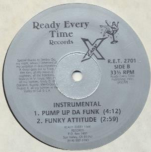 Lady X : Pump Up Da Funk (12")