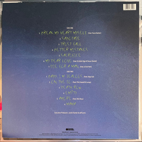 Bebe Rexha : Better Mistakes (LP, Album, Ltd, Bla)
