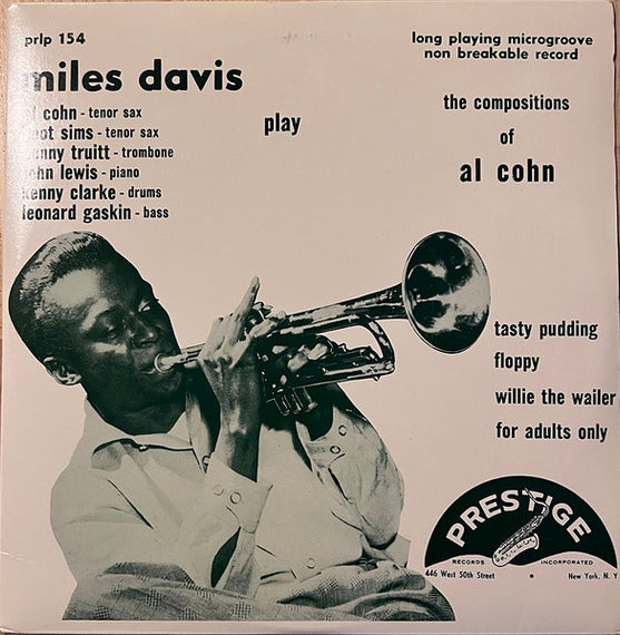 Miles Davis, Al Cohn : Miles Davis Plays The Compositions Of Al Cohn (10", Album, RE)