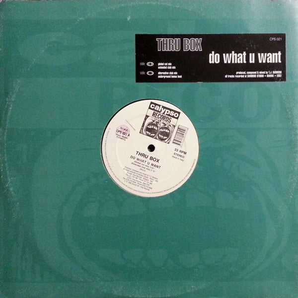 Thru Box : Do What U Want (12")
