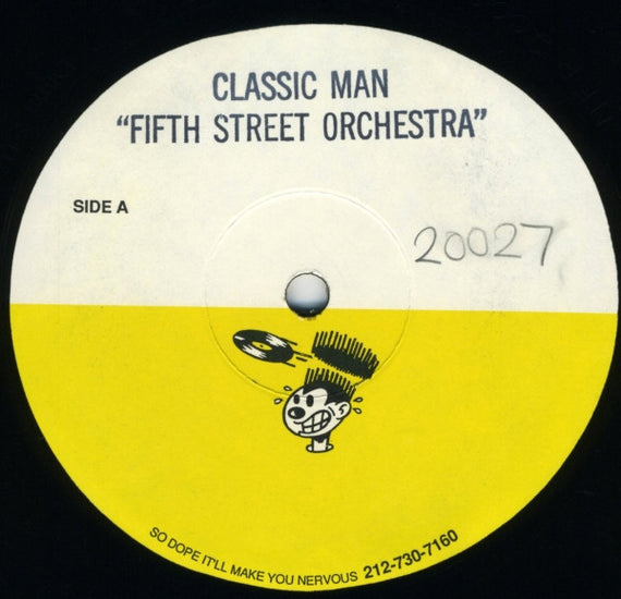 Classic Man : 5th Street Orchestration / Where's The Sample (12", Promo)
