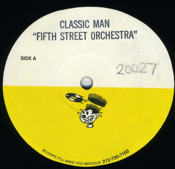 Classic Man : 5th Street Orchestration / Where's The Sample (12", Promo)