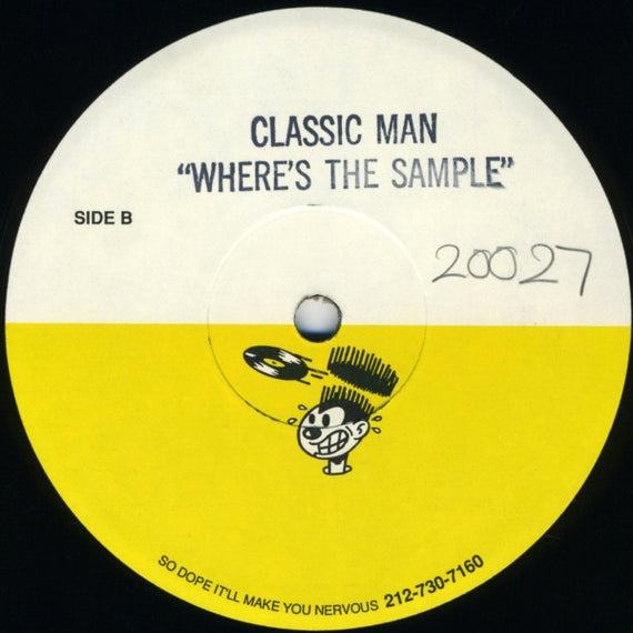 Classic Man : 5th Street Orchestration / Where's The Sample (12", Promo)