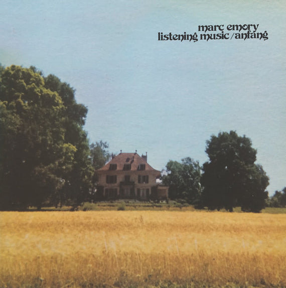 Marc Emory : Listening Music / Anfang (LP, Album, RE)