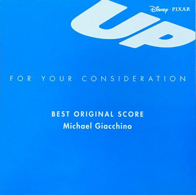 Michael Giacchino : Up (For Your Consideration - Best Original Score) (CD, Album, Promo)