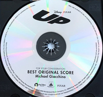 Michael Giacchino : Up (For Your Consideration - Best Original Score) (CD, Album, Promo)