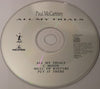 Paul McCartney : All My Trials (CD, Single)