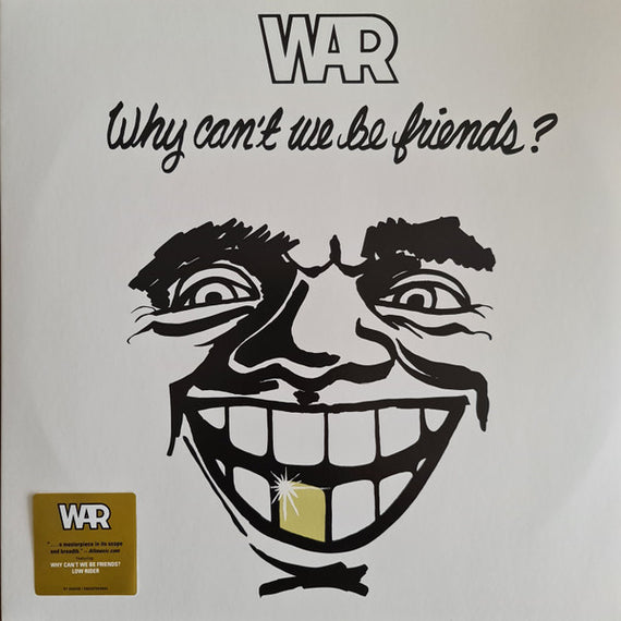 War : Why Can't We Be Friends? (LP, Album, RE)