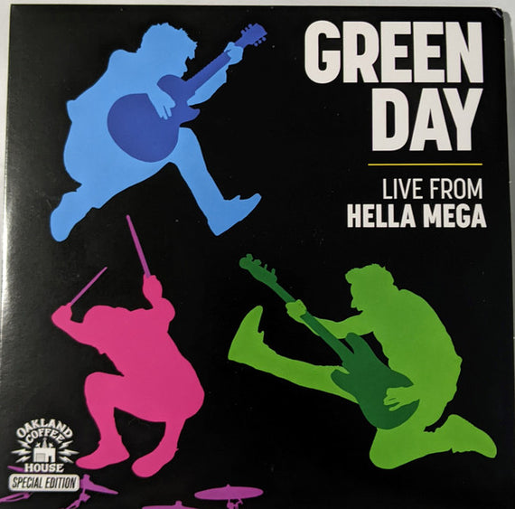 Green Day : Live From Hella Mega (7", S/Edition, Yel)