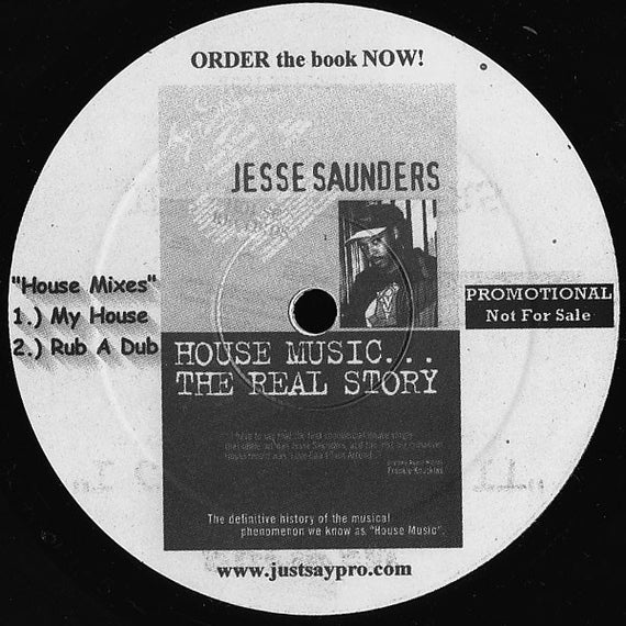 Jesse Saunders : I Can't Stand It (12", Promo)