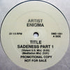 Enigma : Sadeness Part 1 (12", Promo)