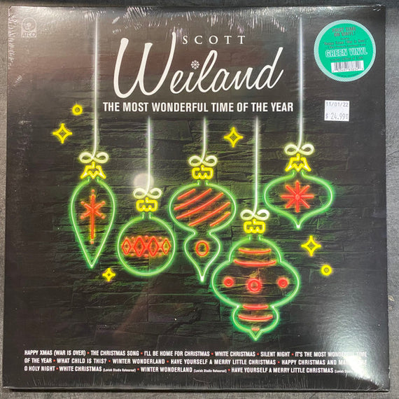 Scott Weiland : The Most Wonderful Time Of The Year (LP, Album, Ltd, RM, Gre)