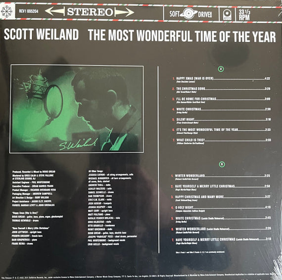 Scott Weiland : The Most Wonderful Time Of The Year (LP, Album, Ltd, Red)