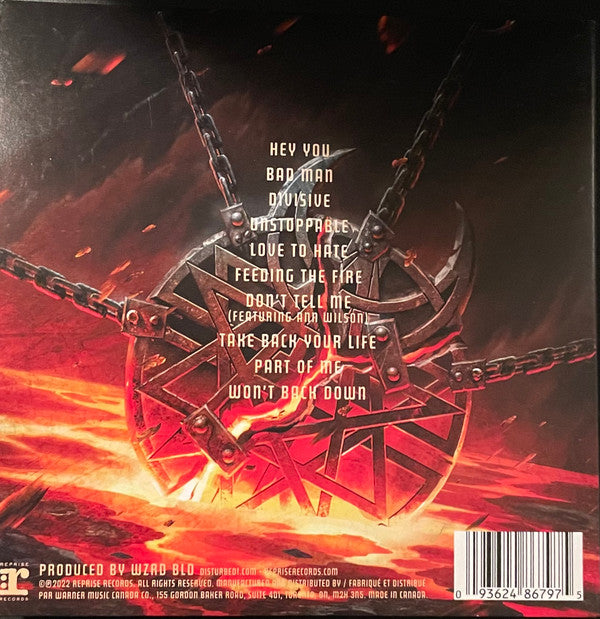 Disturbed : Divisive  (CD, Album)