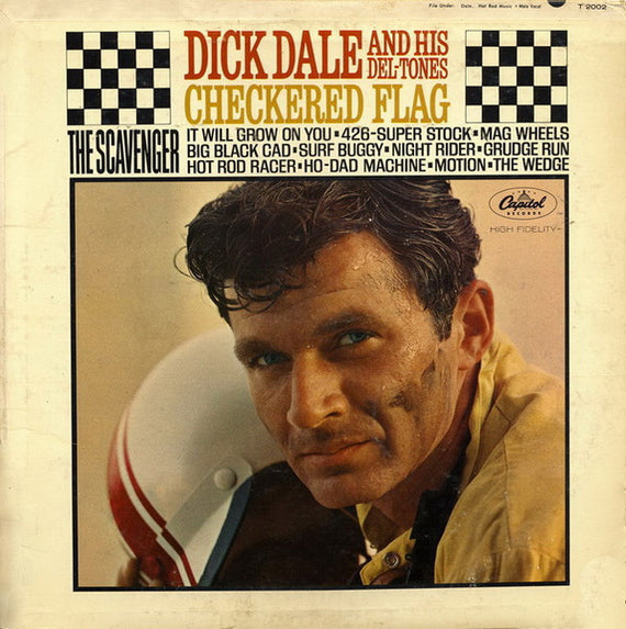 Dick Dale And His Del-Tones* : Checkered Flag (LP, Album, Mono, Scr)