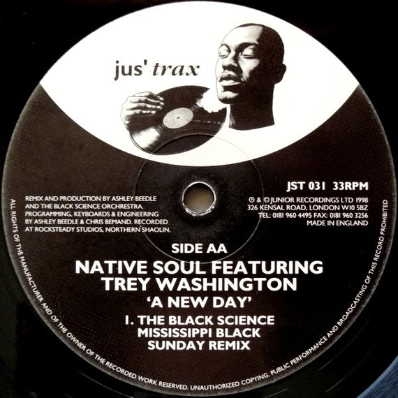Native Soul Featuring Trey Washington : A New Day (12