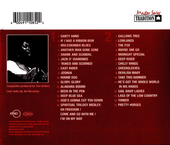 Odetta : The Tradition Masters (2xCD, Comp, RM)