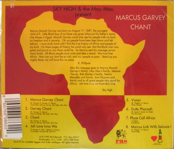 Various : Marcus Garvey Chant (CD, Album)