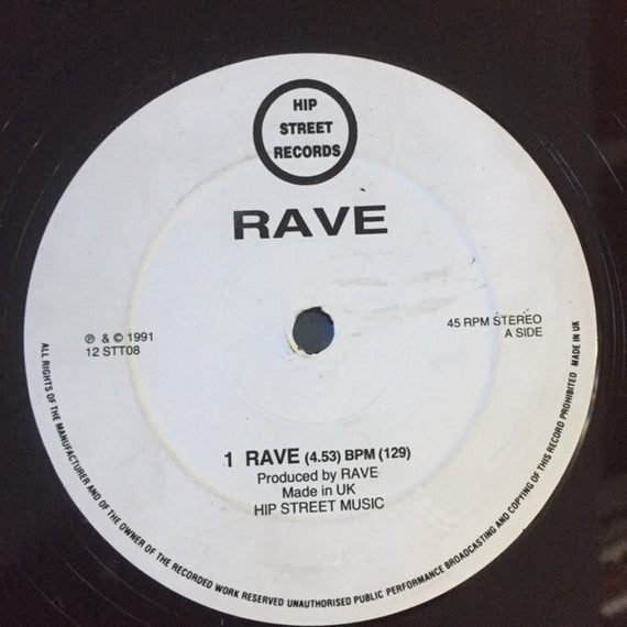 Rave : Rave (12")