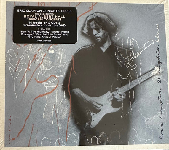 Eric Clapton : 24 Nights: Blues (2xCD, Album + DVD-V, NTSC)