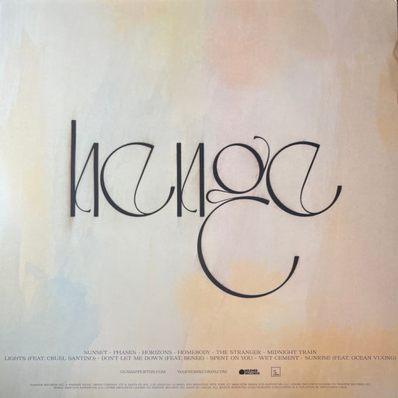 Gus Dapperton : Henge (LP, Album, Ltd, Whi)